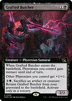 Grafted Butcher (MOM-359) - rare: (Extended Art) - Foil