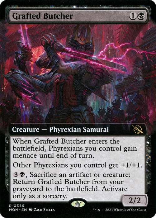 Grafted Butcher (MOM-359) - rare: (Extended Art)