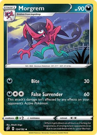 Morgrem (124/192) - SRC  - Uncommon - Reverse Holofoil