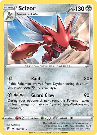 Scizor (128/192) - SRC  - Rare