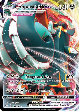 Copperajah VMAX (137/192) - SRC  - Ultra Rare - Holofoil