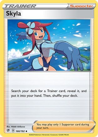 Skyla (166/192) - SRC  - Uncommon - Reverse Holofoil