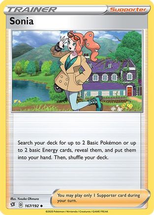 Sonia (167/192) - SRC  - Uncommon - Reverse Holofoil
