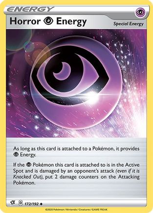 Horror P Energy (172/192) - SRC  - Uncommon - Reverse Holofoil