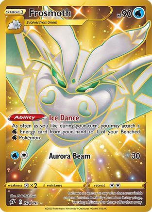 Frosmoth (Secret) (204/192) - SRC  - Secret Rare - Holofoil