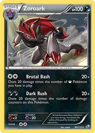 Zoroark (090/113) - DE  - Rare