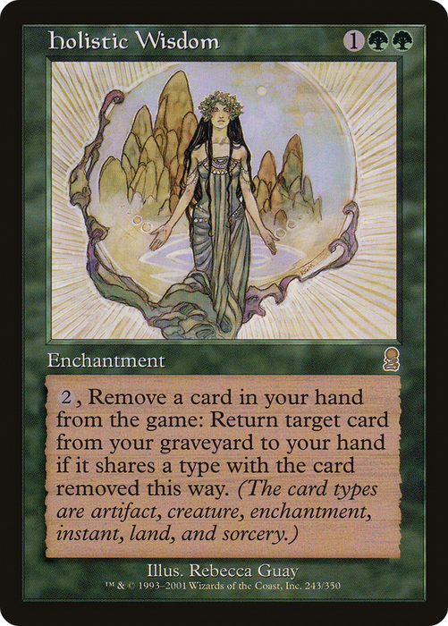 Holistic Wisdom (ODY-243) - rare - Foil