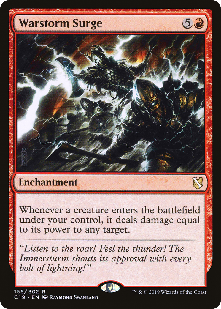 Warstorm Surge (C19-155) - rare