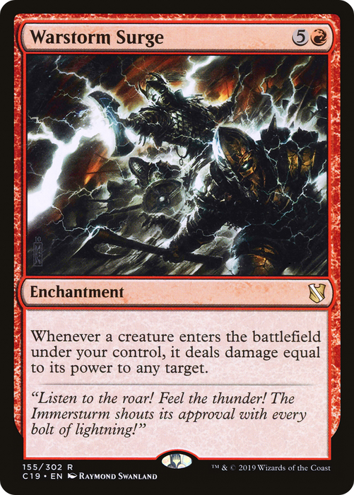 Warstorm Surge (C19-155) - rare
