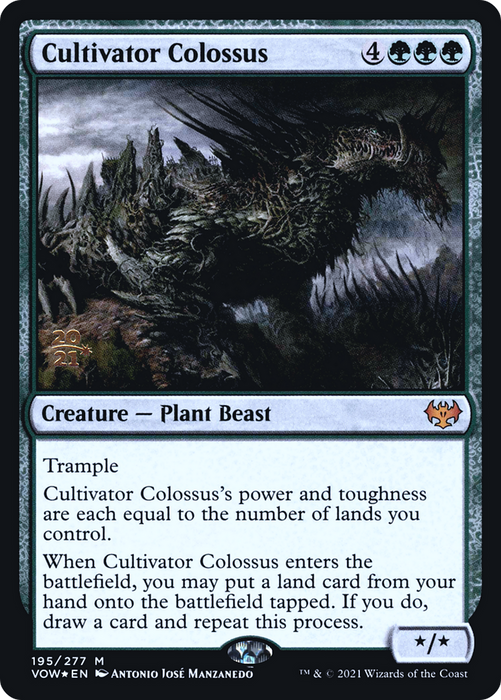 Cultivator Colossus (PRE-195S) - mythic - Foil