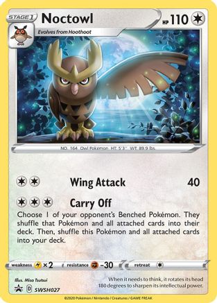 Noctowl (SWSH027) - SSSPC  - Promo - Holofoil