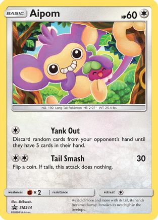 Aipom (SM244) - SP  - Promo