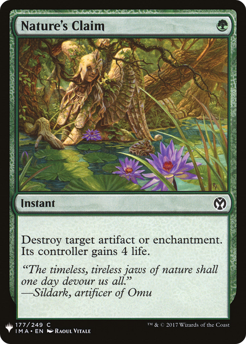 Nature's Claim (LIST-IMA-177) - common