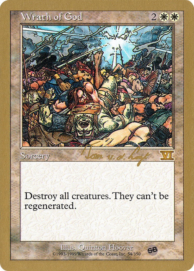 Wrath of God (WCD-TVDL54SB) - rare