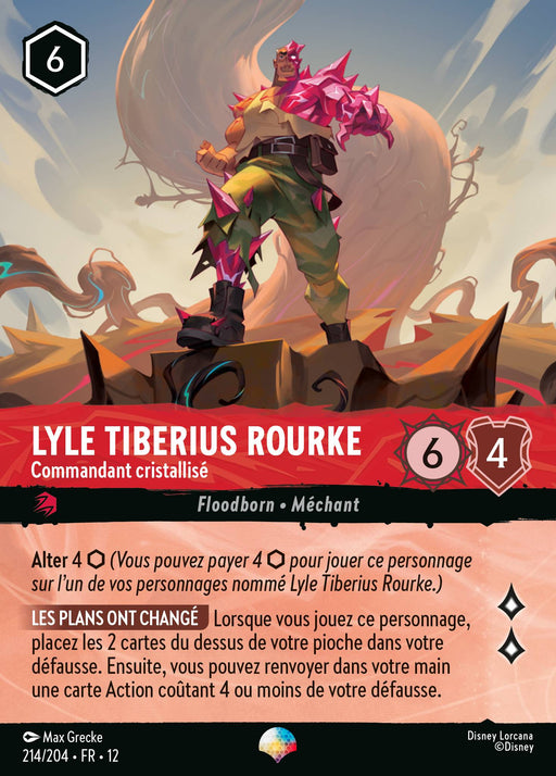 Lyle Tiberius Rourke - Commandant cristallisé