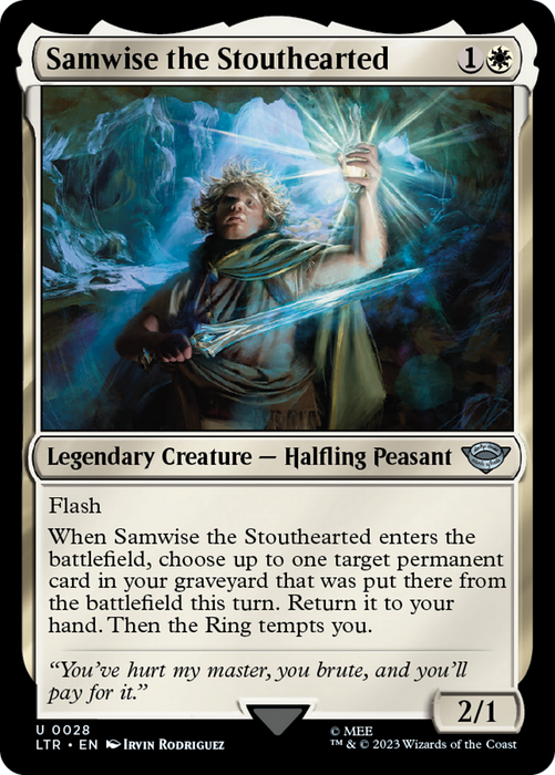 Samwise the Stouthearted (LTR-028) - uncommon