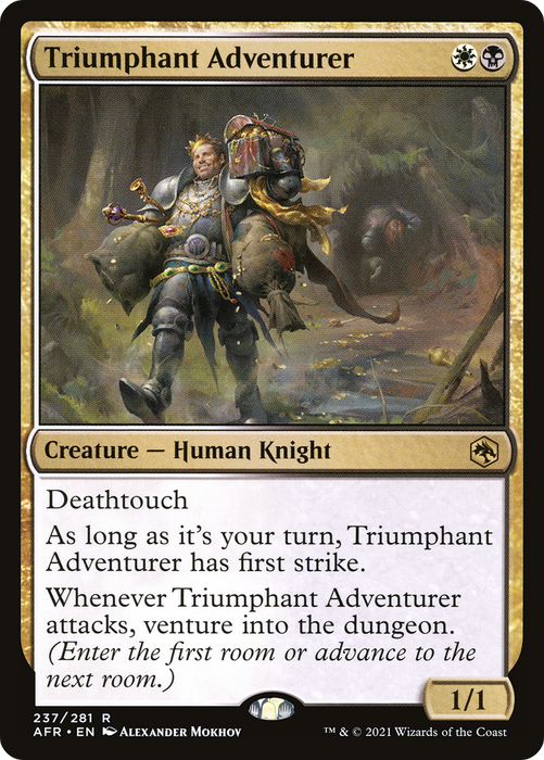 Triumphant Adventurer (AFR-237) - rare