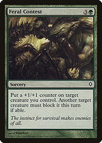 Feral Contest (WWK-100) - common - Foil