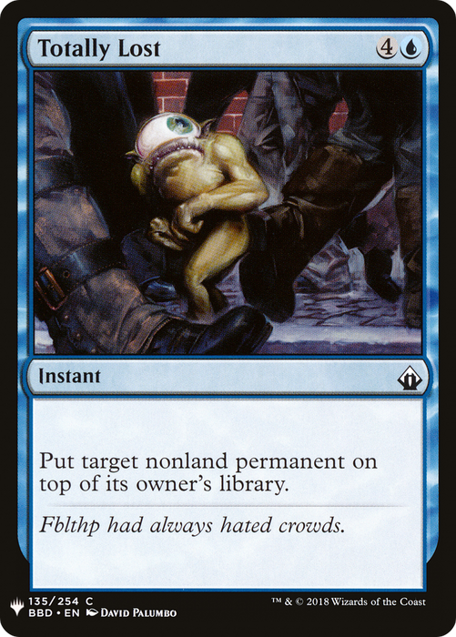 Totally Lost (LIST-BBD-135) - common