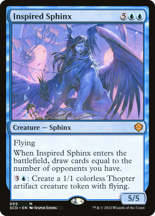 Inspired Sphinx (SCD-055) - mythic