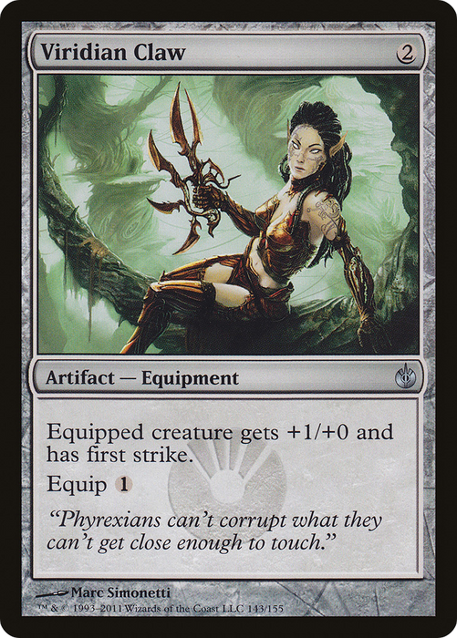 Viridian Claw (MBS-143) - uncommon - Foil