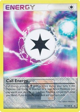 Call Energy (092/100) - LCC  - Promo - Reverse Holofoil
