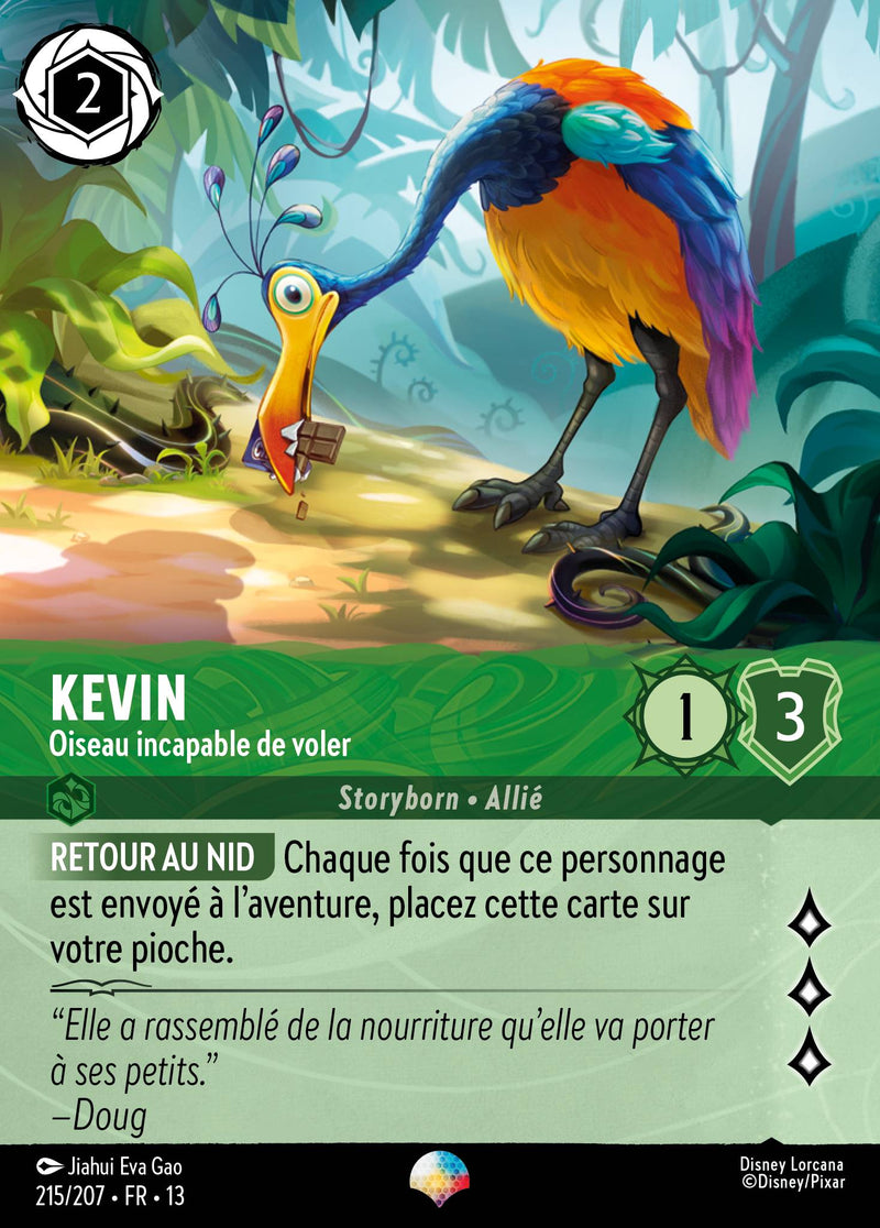 Kevin - Oiseau incapable de voler