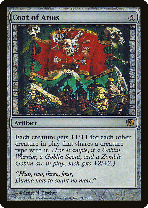 Coat of Arms (9ED-291★) - rare - Foil