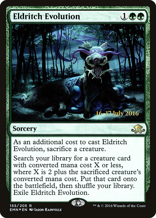 Eldritch Evolution (PRE-155S) - rare - Foil