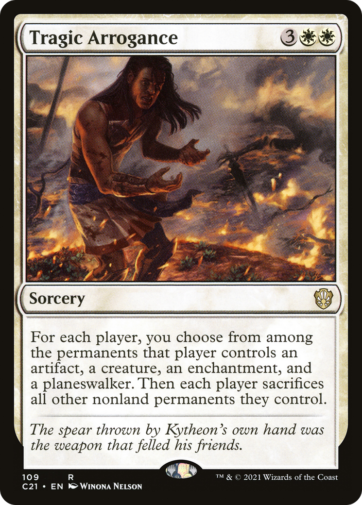 Tragic Arrogance (C21-109) - rare