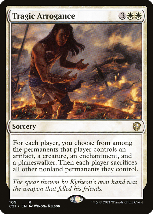 Tragic Arrogance (C21-109) - rare