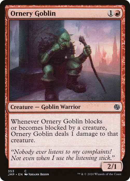 Ornery Goblin (JMP-353) - common