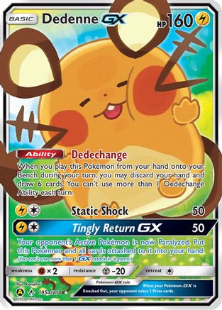 Dedenne GX (195a/214) - AAP  - Promo - Holofoil