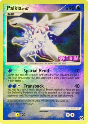 Palkia (026/106) - BKP  - Promo - Reverse Holofoil