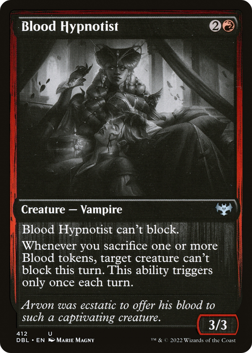 Blood Hypnotist (DBL-412) - uncommon - Foil