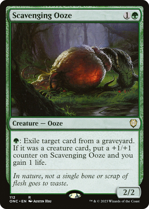 Scavenging Ooze (ONC-112) - rare