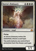 Serra's Emissary (J21-131) - mythic