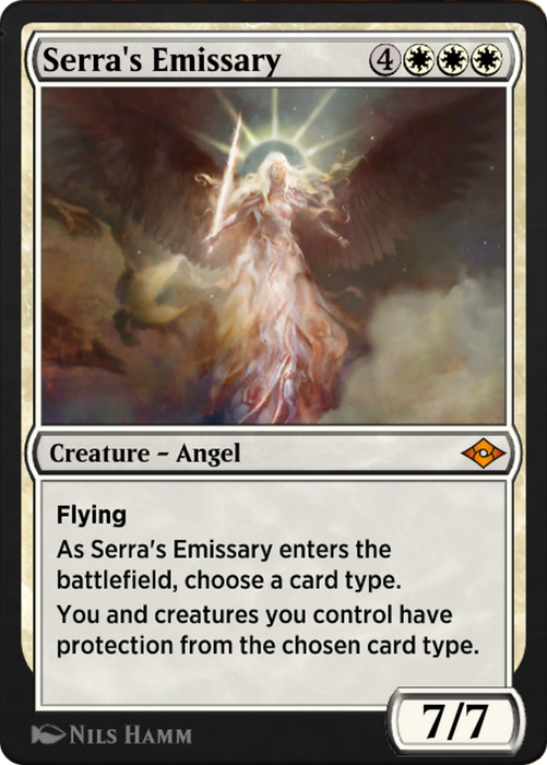 Serra's Emissary (J21-131) - mythic