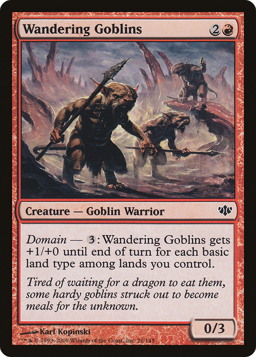 Wandering Goblins (CON-076) - common - Foil