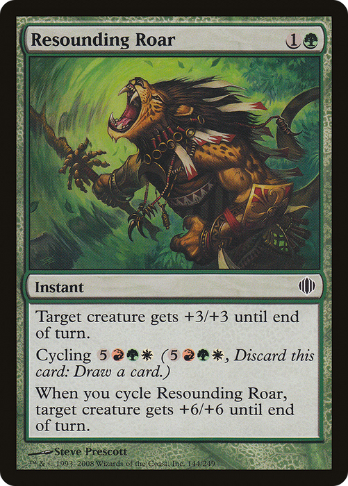 Resounding Roar (ALA-144) - common - Foil