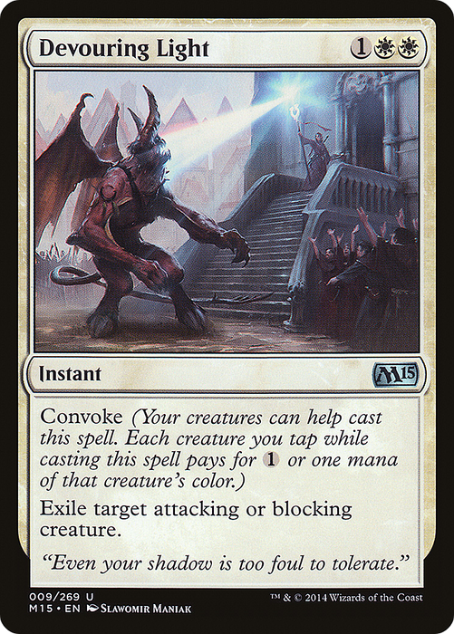 Devouring Light (M15-009) - uncommon - Foil