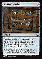 Boarded Window (INR-255) - uncommon - Foil