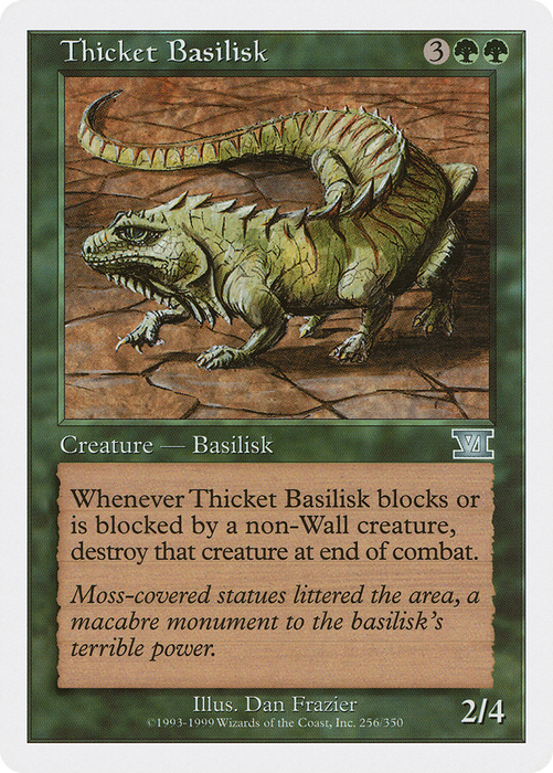 Thicket Basilisk (6ED-256) - uncommon
