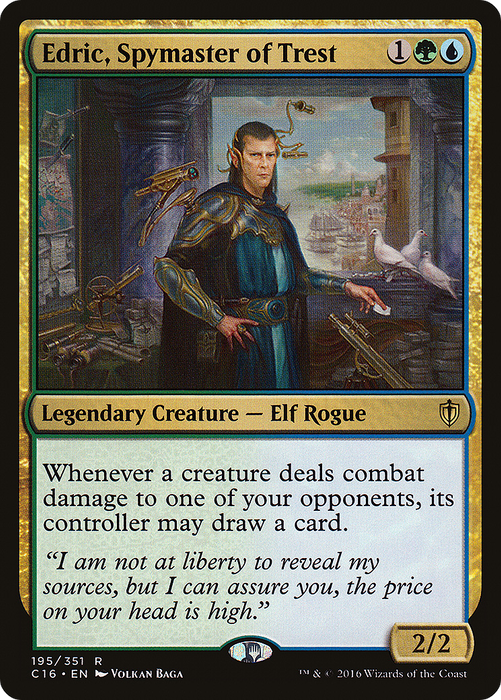 Edric, Spymaster of Trest (C16-195) - rare