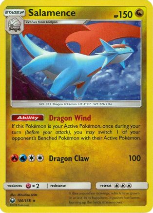 Salamence (106/168) - MCP  - Promo - Holofoil