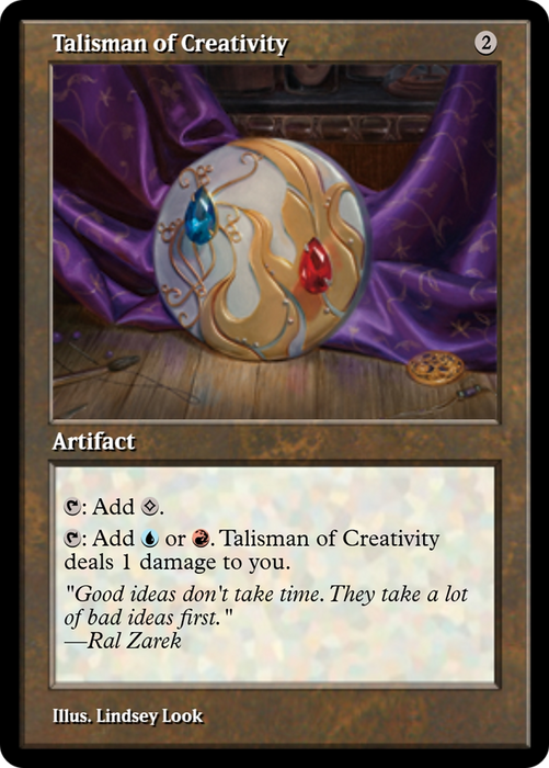 Talisman of Creativity (PRM-91385) - rare - Foil