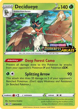 Decidueye (SWSH035) - SSSPC  - Promo - Holofoil