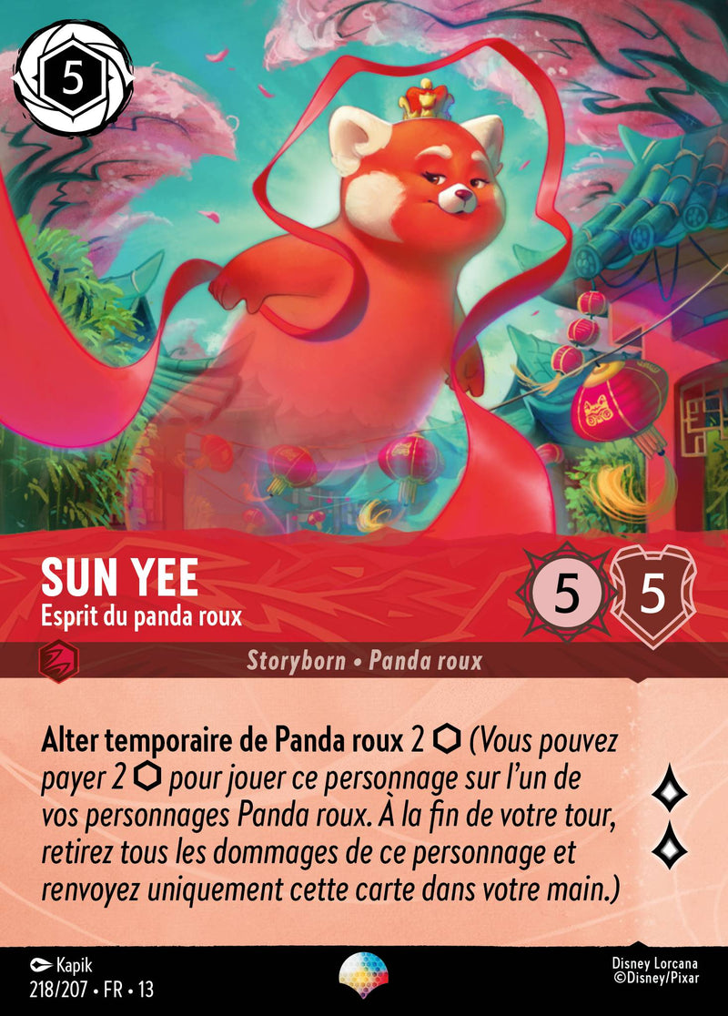 Sun Yee - Esprit du panda roux