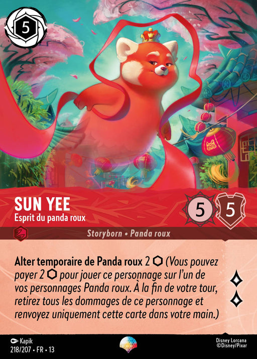Sun Yee - Esprit du panda roux