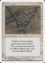 Black Ward (4ED-008) - uncommon